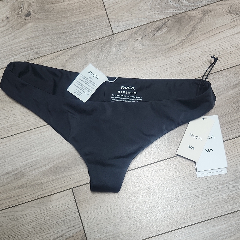 RVCA Black Bikini Bottom